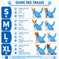 Guide des tailles du sac de séchage : S, M, L et XL